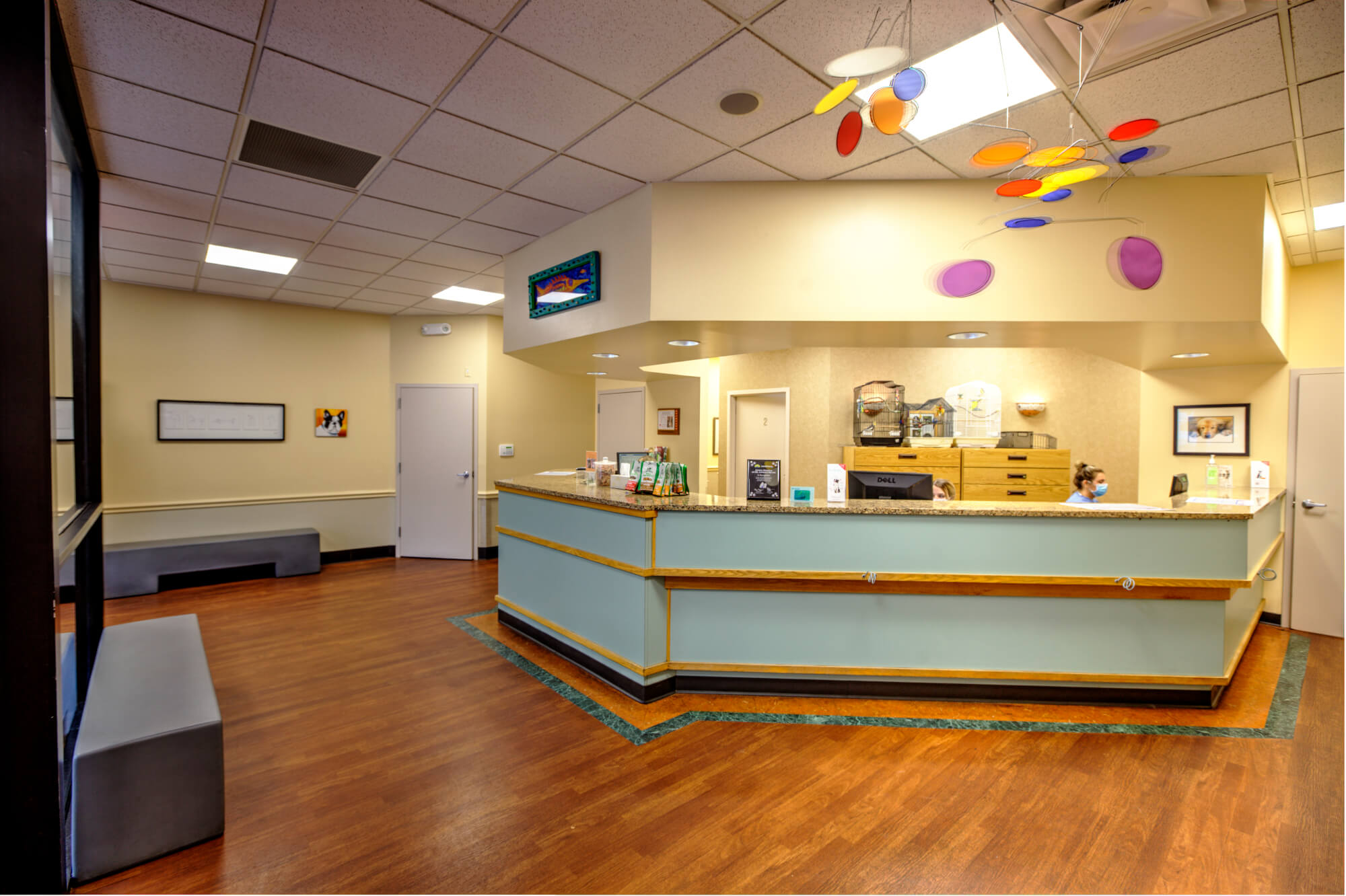 Front lobby area