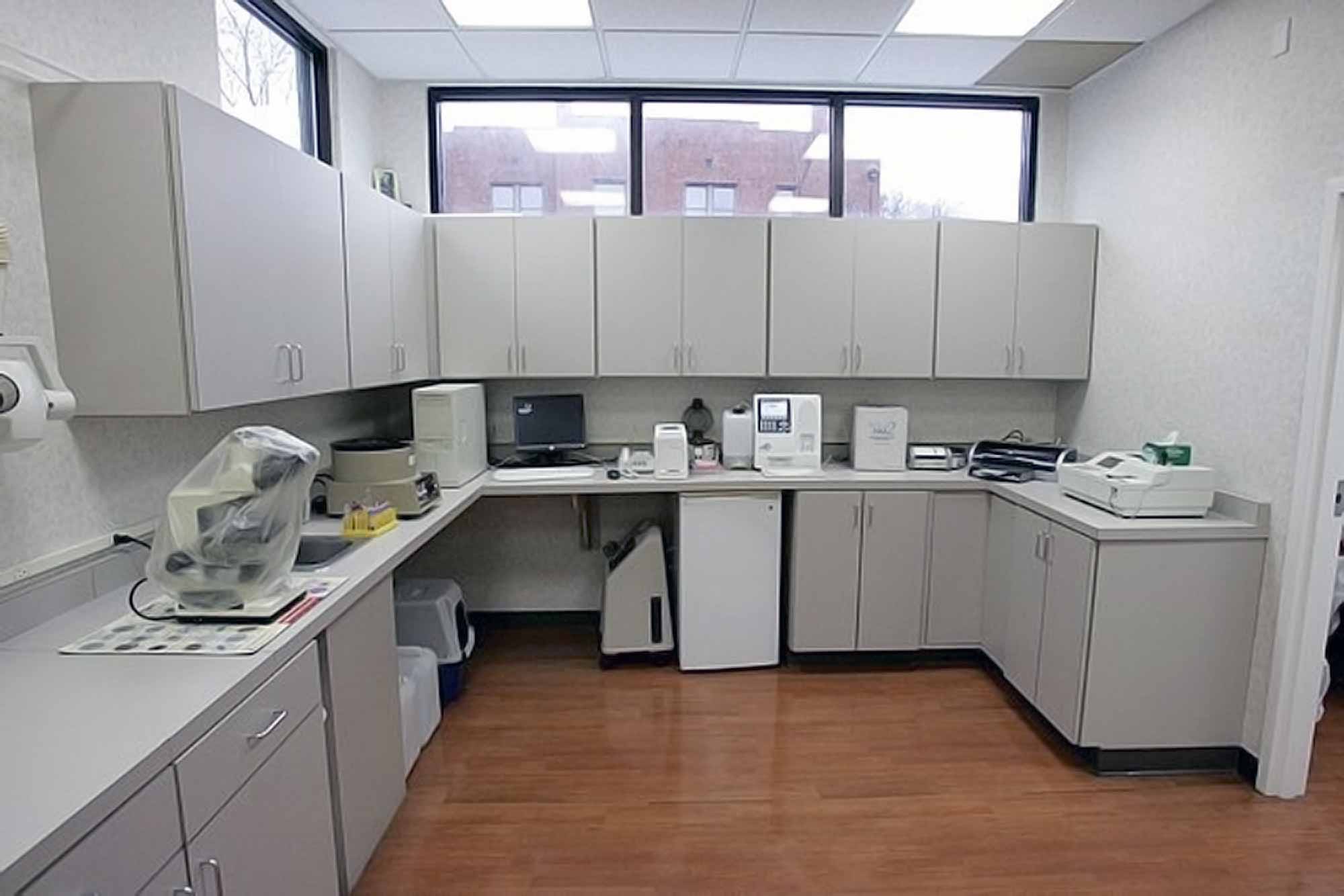 First floor dental and treatment area